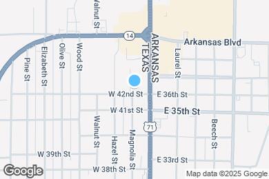 Map image of the property - 4204 Magnolia St