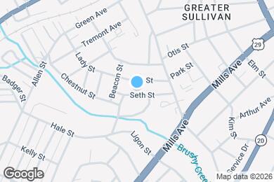 Map image of the property - 33 Seth St