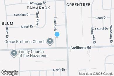 Map image of the property - 4516 Innsbruck Dr