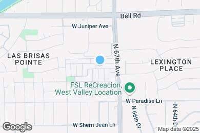 Map image of the property - 6722 W Kings Ave