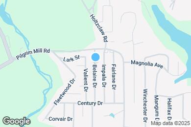 Map image of the property - 2375 Belaire Dr