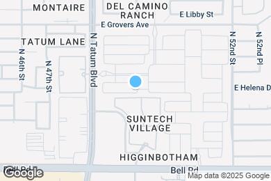 Map image of the property - 4882 E Helena Dr