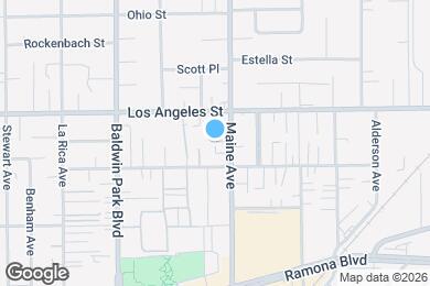 Map image of the property - 4327 Maine Ave