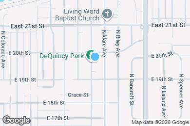 Map image of the property - 1933 Dequincy St