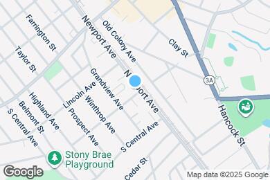 Map image of the property - 445 Newport Ave