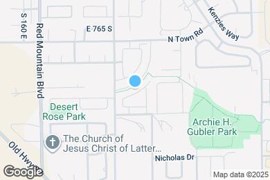 Map image of the property - 2545 Bella Vista Dr