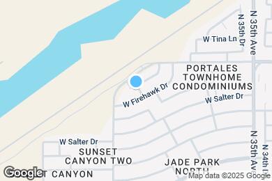 Map image of the property - 3725 W Cat Balue Dr