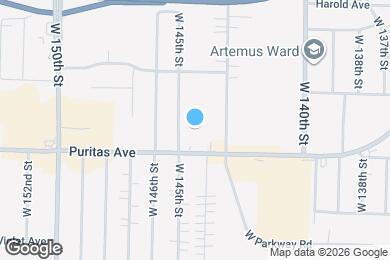Map image of the property - Puritas Senior Apartments