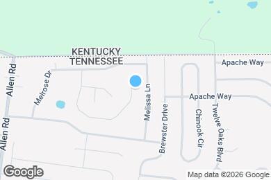 Map image of the property - 3450 Southwood Dr