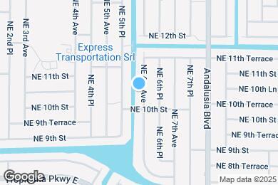 Map image of the property - 1014 NE 6th Ave
