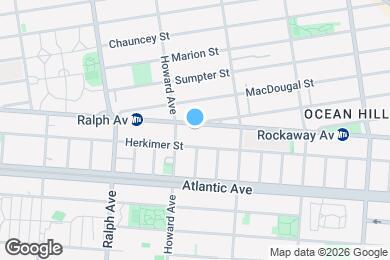 Map image of the property - 2000 Fulton St