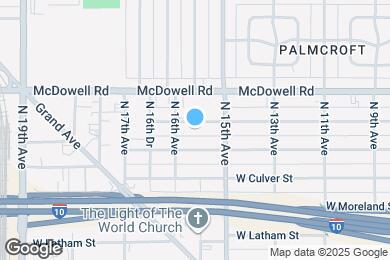 Map image of the property - 1529 W Lynwood St