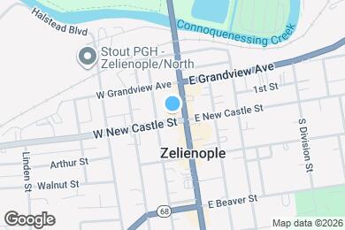 Map image of the property - 109 W New Castle St