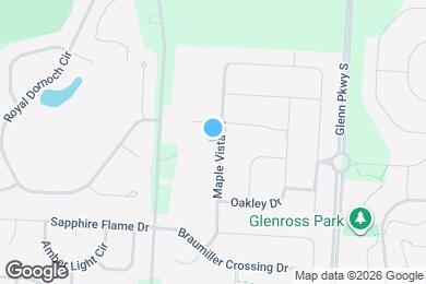 Map image of the property - 720 Maple Vista Dr