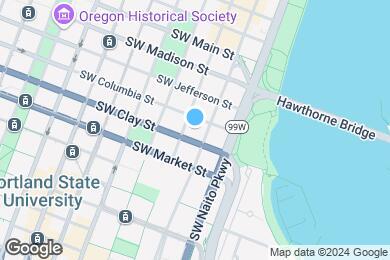 Map image of the property - Portland Astoria