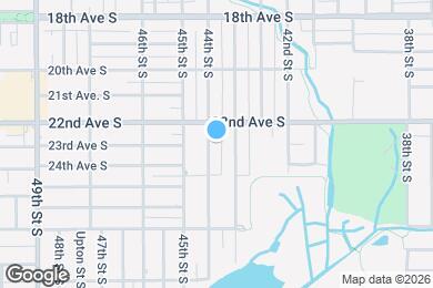 Map image of the property - 2234 44th St S