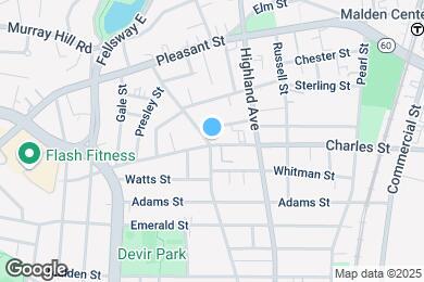 Map image of the property - 86 West St