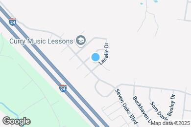 Map image of the property - 1215 Lasalle Dr