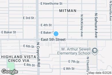 Map image of the property - The Beverly on 5th