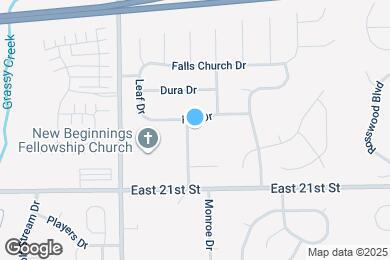 Map image of the property - 2205 Autumn Creek Dr