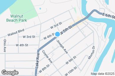 Map image of the property - 1326 Bridge St