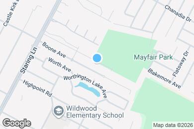 Map image of the property - 9232 Asoka Ave