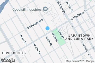 Map image of the property - 263 E Hedding St