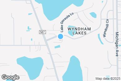 Map image of the property - 19515 Lake Osceola Ln