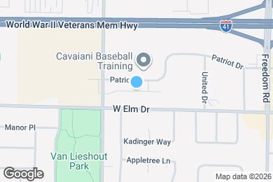 Map image of the property - 421 Founders Wy