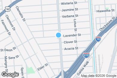 Map image of the property - 3718 Franklin Ave