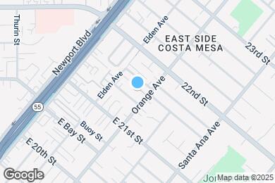 Map image of the property - Orange Elden Apartments