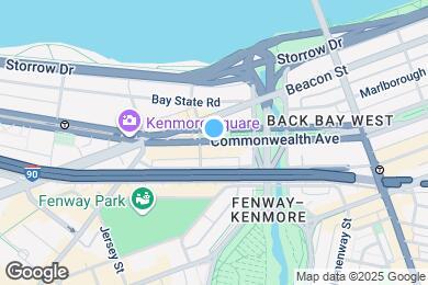 Map image of the property - 486 Commonwealth Ave