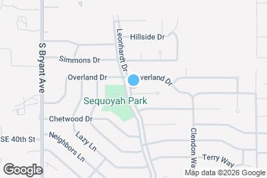 Map image of the property - 3301 Eastwood Cir