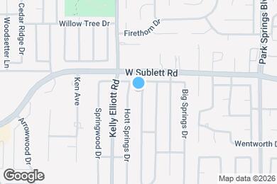 Map image of the property - 6004 Cool Springs Dr