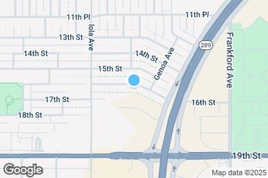 Map image of the property - 5909 16th St