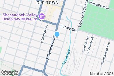 Map image of the property - 318 S Cameron St