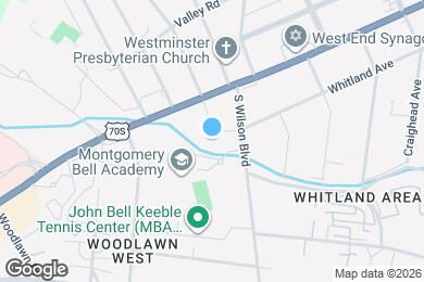 Map image of the property - 3901 Whitland Ave