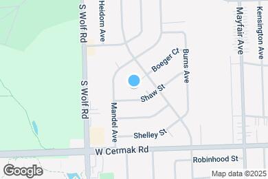 Map image of the property - 11145 Boeger Ct