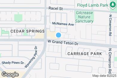 Map image of the property - 8307 Amtrak Express Ave