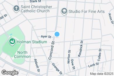 Map image of the property - 39 Concord St