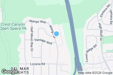 Map image of the property - 14225 Mango Dr