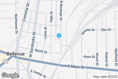 Map image of the property - 171 N Buckeye St