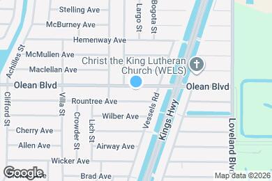 Map image of the property - 23337 Olean Blvd