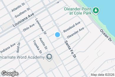 Map image of the property - 320 Oleander Ave