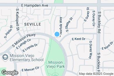 Map image of the property - 3780 S Norfolk Way