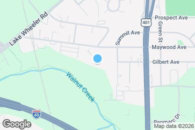 Map image of the property - 1535 Caraleigh Mills Ct