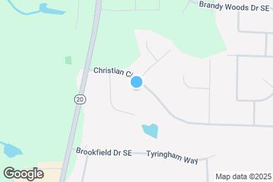 Map image of the property - 2069 Christian Cir SE
