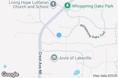 Map image of the property - 8868 Whispering Oaks Trail