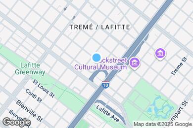 Map image of the property - 1814 Dumaine St