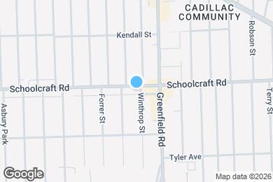 Map image of the property - 15601 Schoolcraft Rd